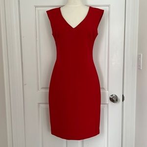 Ann Taylor red dress. Size8